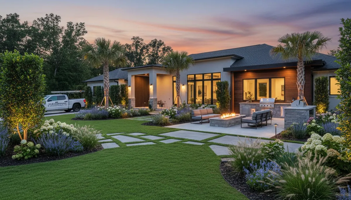 Professional landscaping service in Myrtle Beach, SC for residential lawn care and maintenance
