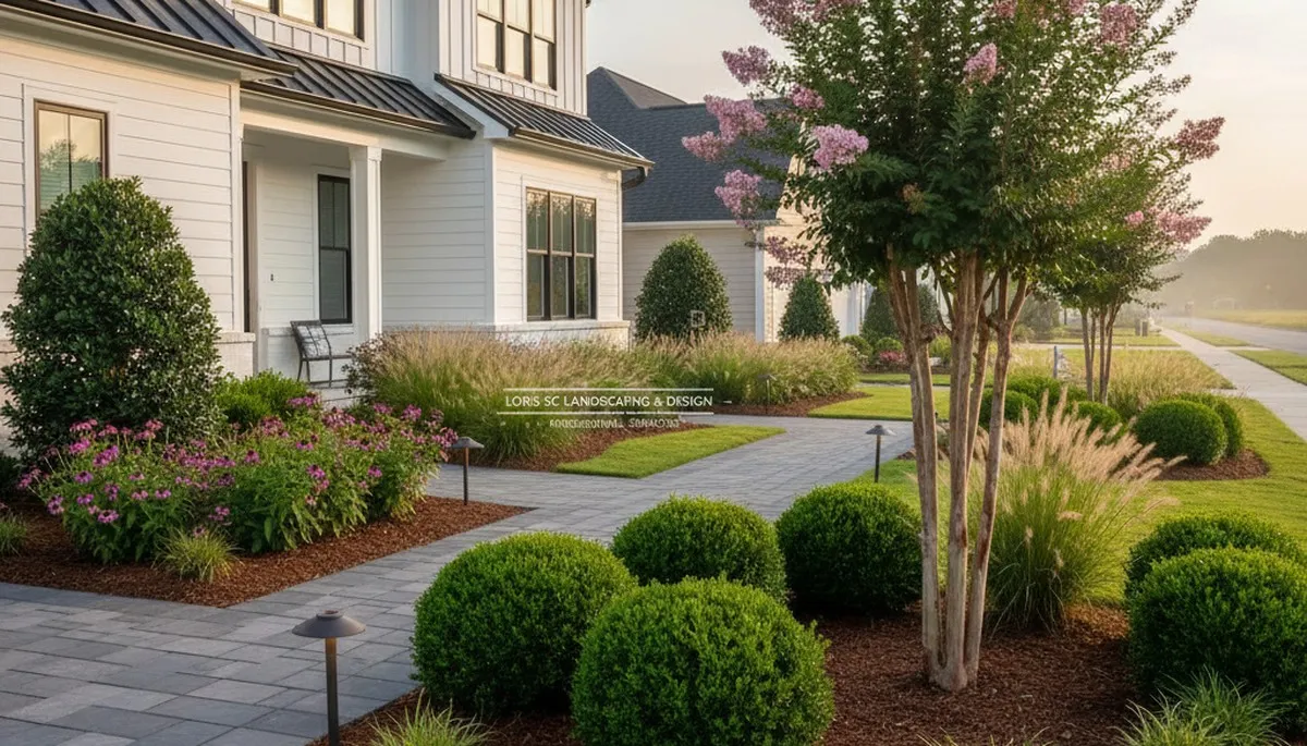 Myrtle Beach, SC landscaping team providing professional lawn care and yard maintenance services